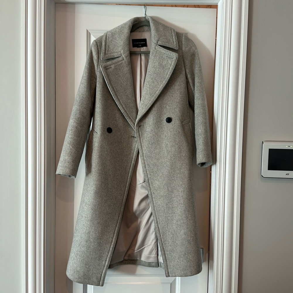 Club Monaco Light Gray Wool Jacket